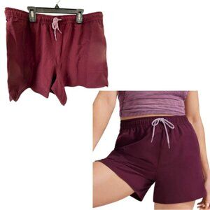 ALLBIRDS Natural Run Short Burgundy Size L